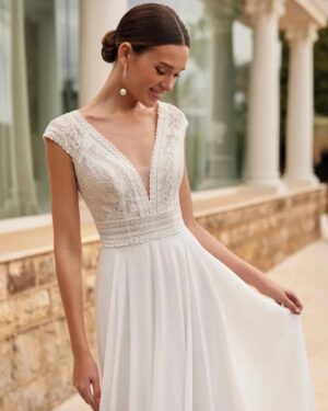 Boho Wedding Dress Silken Dream