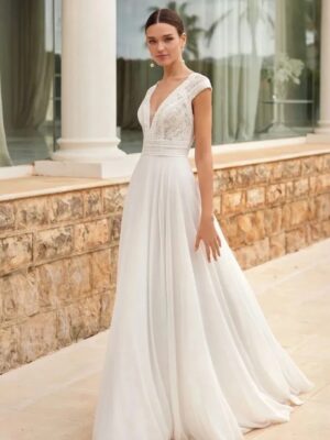 Boho Wedding Dress Silken Dream
