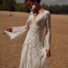 Boho Wedding Dress Misty Bloom