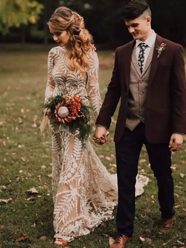 Boho Wedding Dress Glimmer of Grace