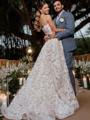 Boho Wedding Dress Aurora Heart