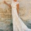 Boho Wedding Dress Veil of Silence