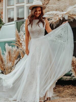 Boho Wedding Dress Tender Mirage