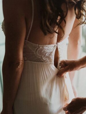 Boho Wedding Dress Crystal Serenity