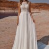 Boho Wedding Dress Sunset Veil