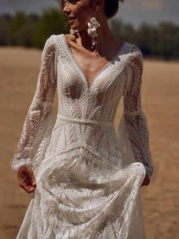 Boho Wedding Dress Misty Bloom