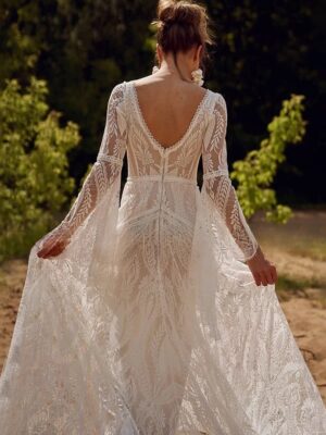Boho Wedding Dress Misty Bloom