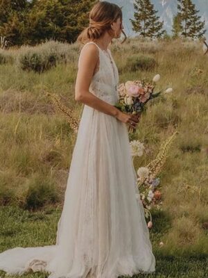 Boho Wedding Dress Wistful Meadow
