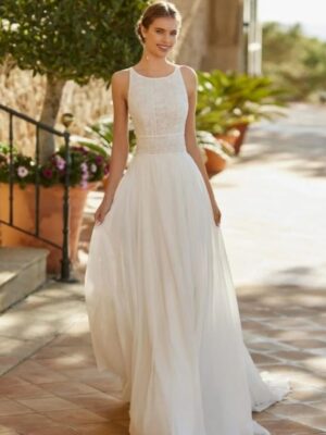 Boho Wedding Dress Golden Chant