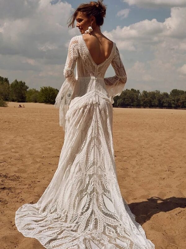 Boho Wedding Dress Misty Bloom