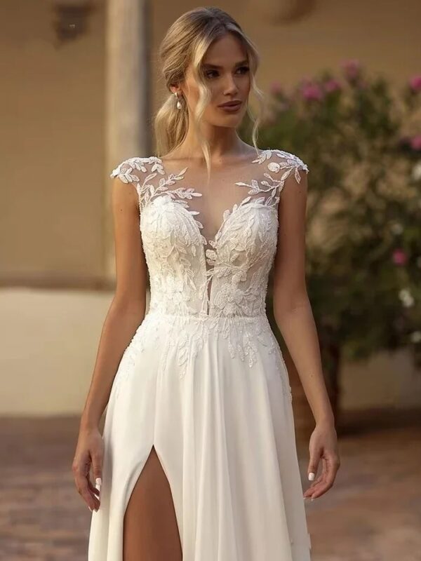 Boho Wedding Dress Blush Horizon