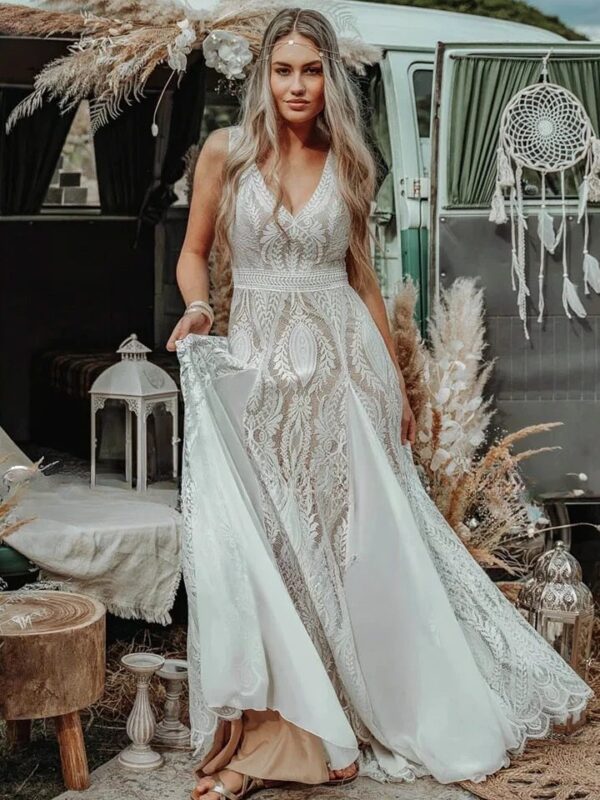 Boho Wedding Dress Sunbeam Dream