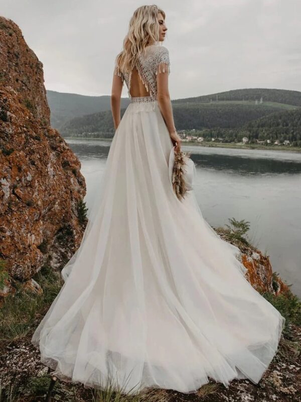 Boho Wedding Dress Whirl of Wishes