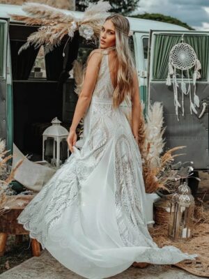 Boho Wedding Dress Sunbeam Dream