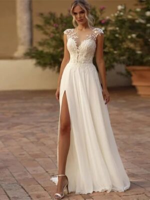 Boho Wedding Dress Blush Horizon