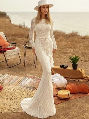 Boho Wedding Dress Amber Petal