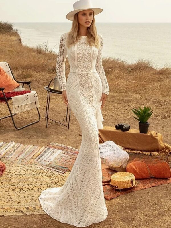 Boho Wedding Dress Amber Petal