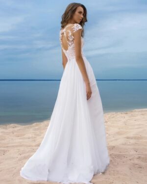 Boho Wedding Dress Caress of Light