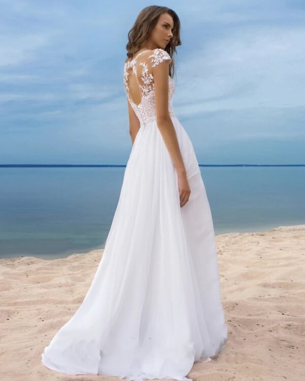 Boho Wedding Dress Caress of Light