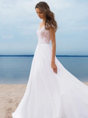Boho Wedding Dress Caress of Light