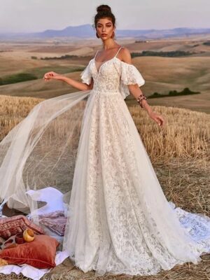 Boho Wedding Dress Starry Meadow