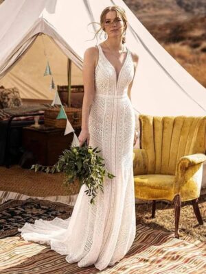 Boho Wedding Dress Heavenbound Bloom