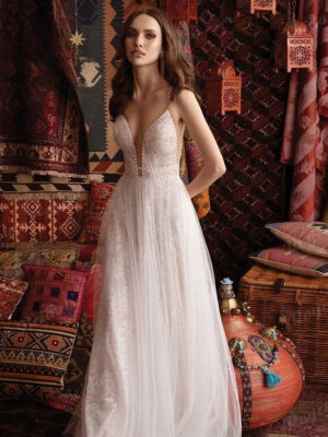 Boho Wedding Dress Cloudlight Ember
