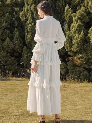 Boho Wedding Dress Gilded Veil