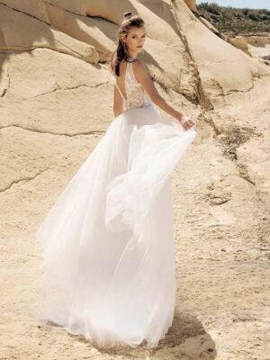 Boho Wedding Dress Seraphic Petal