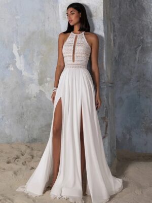 Boho Wedding Dress Golden Drift
