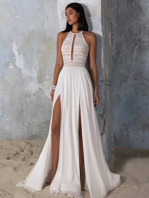 Boho Wedding Dress Golden Drift