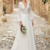 Boho Wedding Dress Evening Bloom
