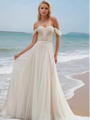 Boho Wedding Dress Lunar Silence