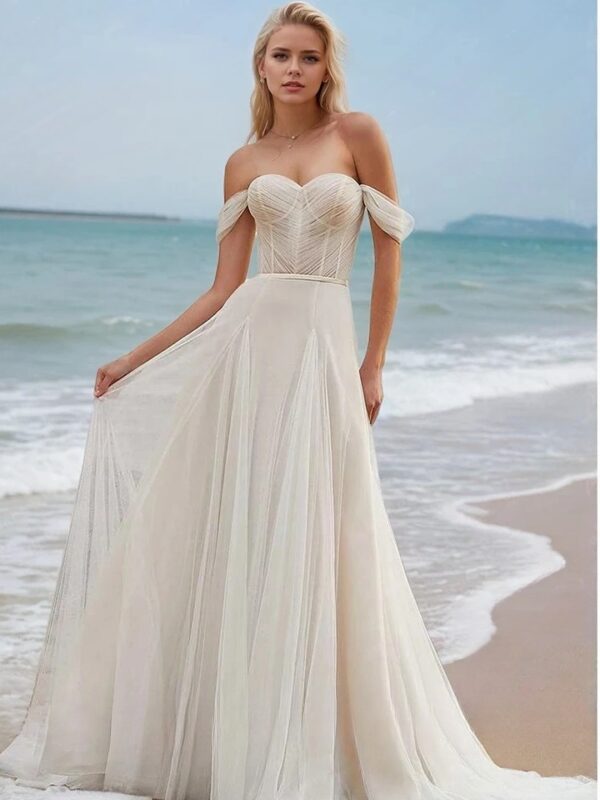 Boho Wedding Dress Lunar Silence
