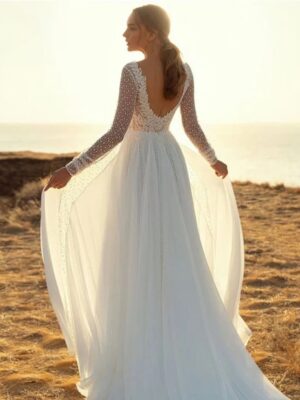 Boho Wedding Dress Whispered Horizon
