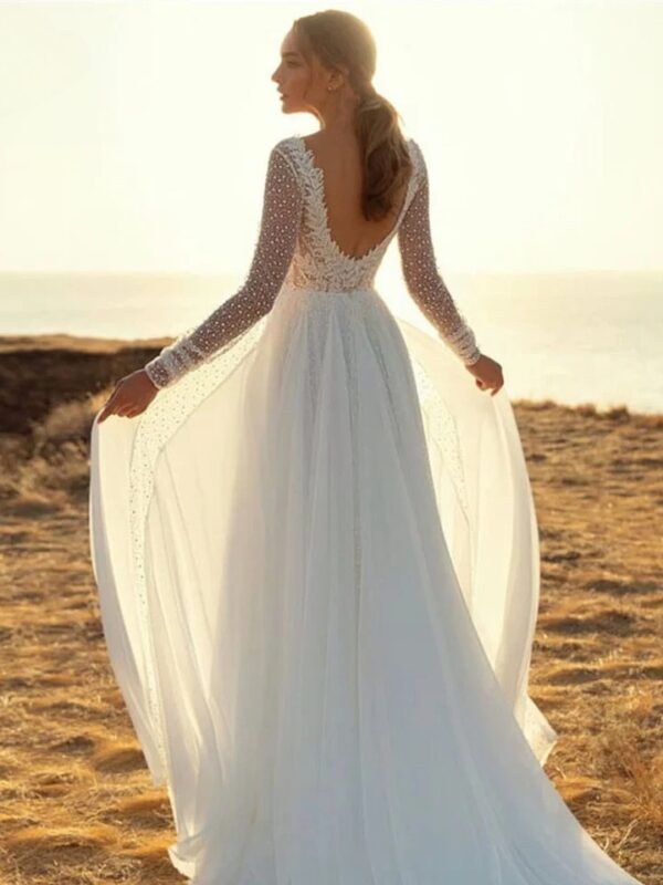 Boho Wedding Dress Whispered Horizon