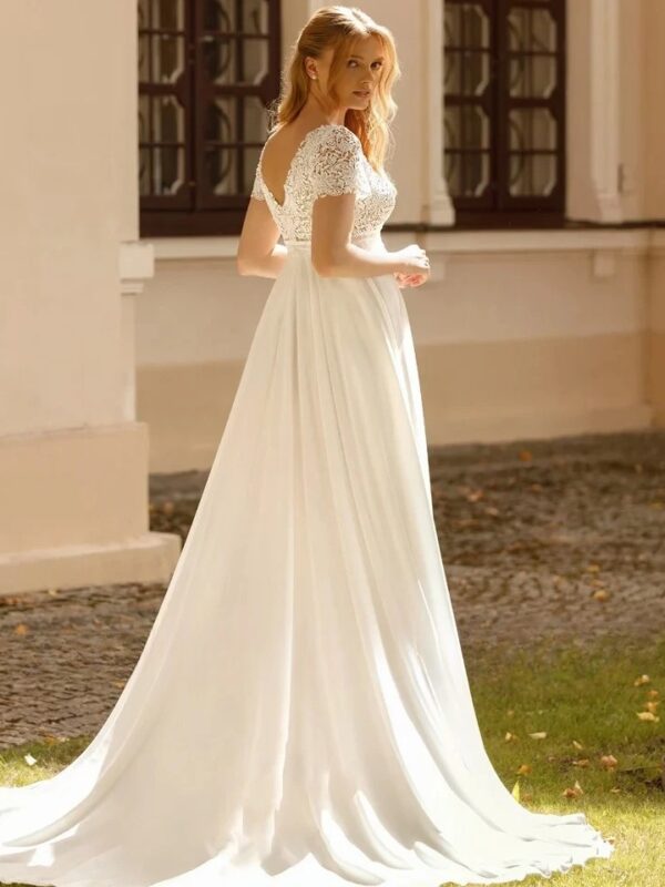 Boho Wedding Dress Dancing Embers