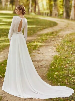 Boho Wedding Dress Hushed Mist