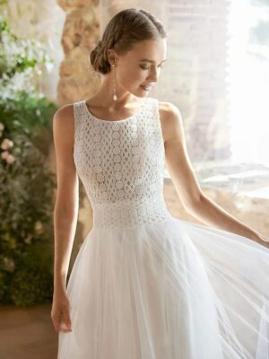 Boho Wedding Dress Soft Twilight