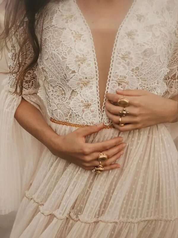 Boho Wedding Dress Sunrise Chant