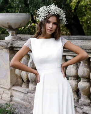Boho Wedding Dress Rays of Silence