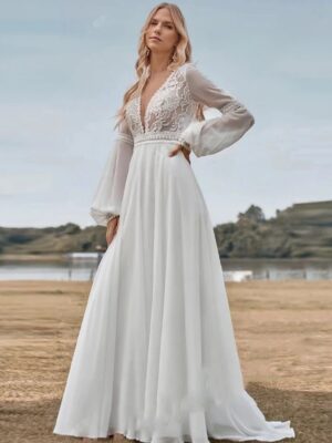 Boho Wedding Dress Moonwhisper Grace