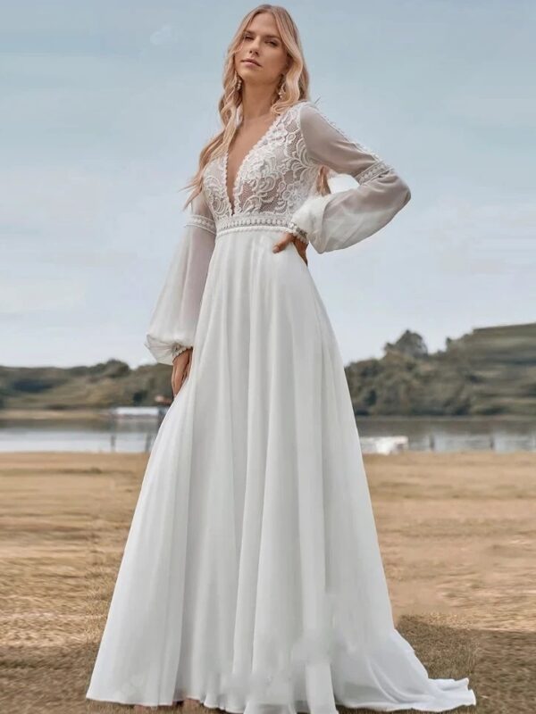 Boho Wedding Dress Moonwhisper Grace