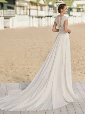 Boho Wedding Dress Velvet Drift