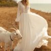 Boho Wedding Dress Glow of Peace