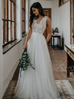 Boho Wedding Dress Gleam of Dawn
