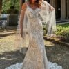 Boho Wedding Dress Drift of Petals