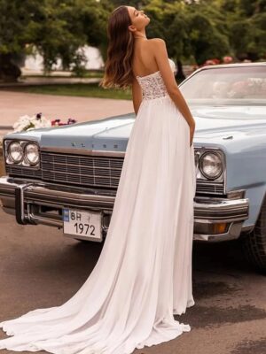 Boho Wedding Dress Dawnlit Meadow