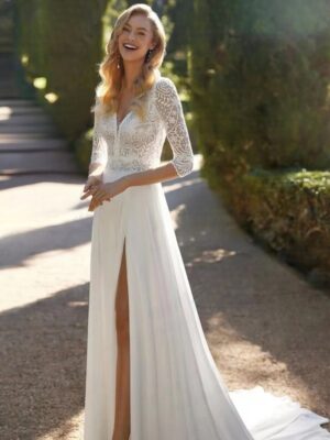 Boho Wedding Dress Windswept Harmony