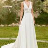 Boho Wedding Dress Satin Memory